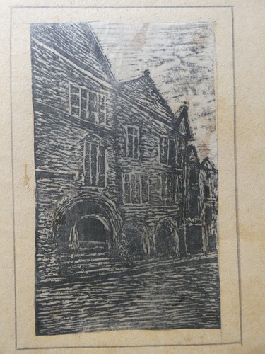 Gravure sur bois - sur,