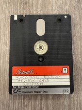 Une disquette Amsoft Amstrad