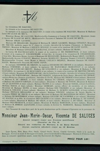 Vicomte saluces laage de - de,