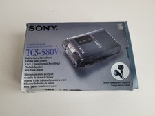 Sony TCS 580V Cassette Recorder 