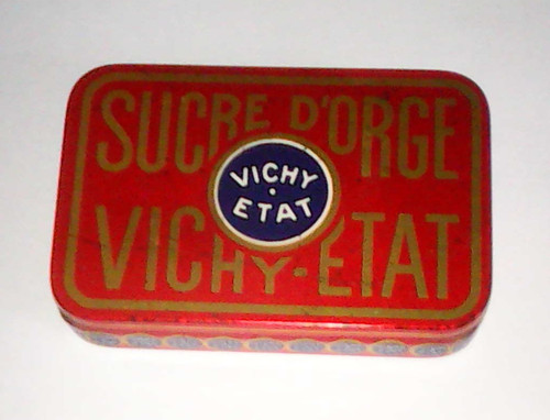 Boite sucre orge vichy etat - d,