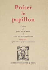 Jean Dubuffet, Livre, Poirer
