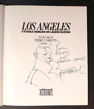 BILAL belle DEDICACE Los Angeles Ed. Autrement EO 1984 TBE