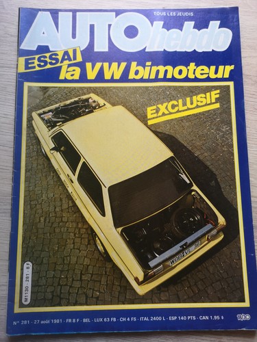 Auto hebdo 281 08 - du, 27/08/1981