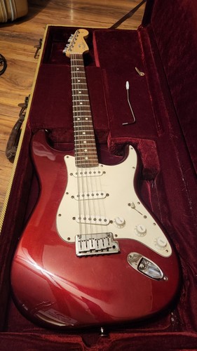 2007 stratocaster red - stratocaster, candy