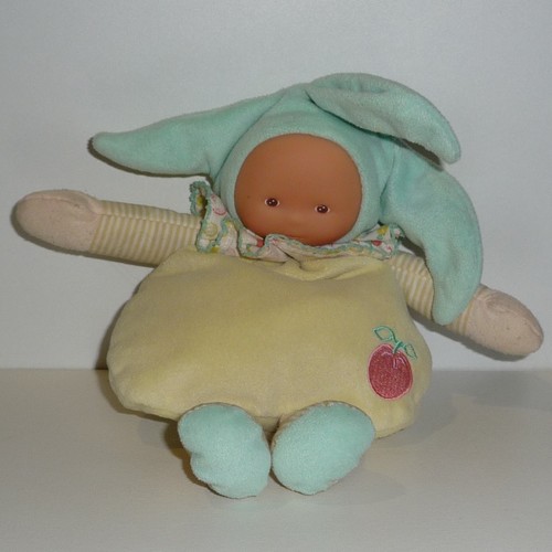 Doudou poupée corolle - doudou,