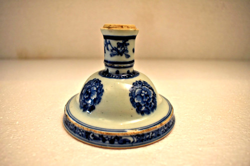 Ancien bleu blanc porcelaine - bleu,