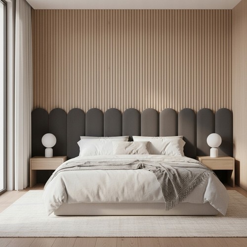 Panneau rembourré coussin