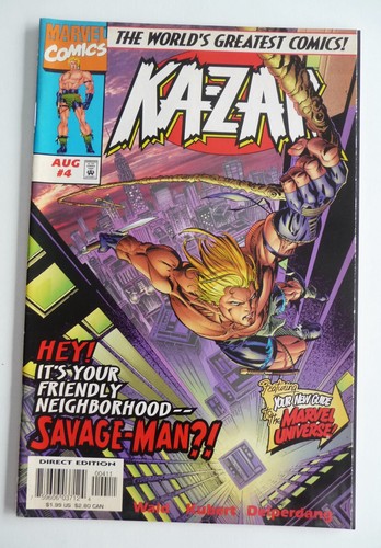 Kazar marvel comics 1997 - 4,