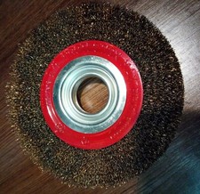 muela carda de alambre 150 mm