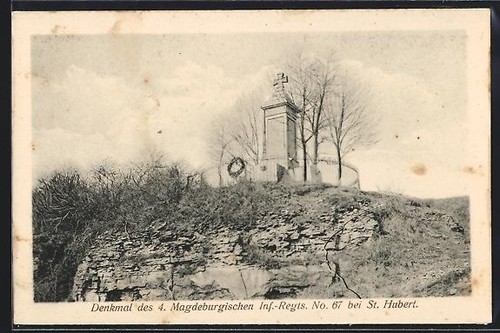 Cpa hubert monument d - d., 4