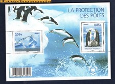 France La Feuille F4350 la protection des pôles 2009 F 4350 Neuf Luxe