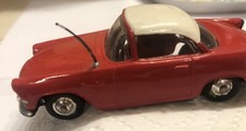 Simca Plein Ciel Norev N°18 Echelle 1/43 rouge toit blanc