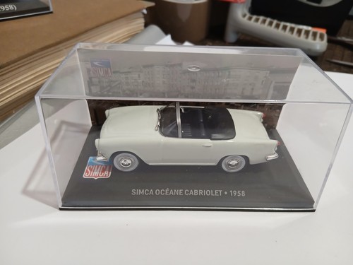 Simca oceane cabriolet blanche - simca,