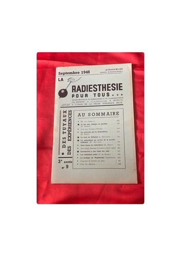 Revue radiesthesie pour tous - revue,