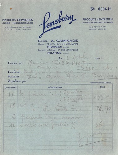 1950 produits chimiques d - 1950, et