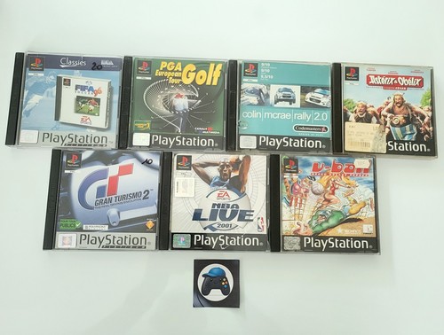 Lot jeux ps1 playstation - de, 7