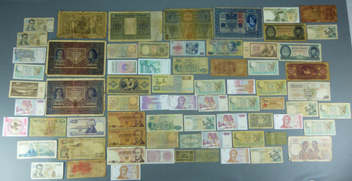 Lot billets banque du - de,