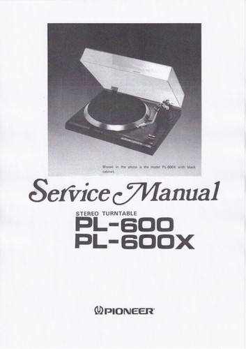 Service manuel instructions - service, d'instructions