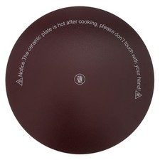  Plaque de rechange pour plaque à induction - Adaptateur de plaque en verre 8x8