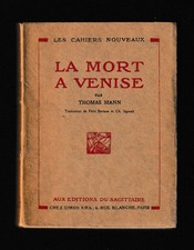 Thomas MANN. la mort à