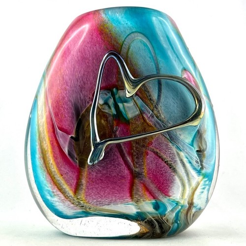 Vase design verre didier saba - vase,