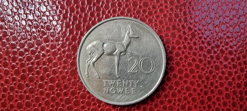 Ngwee zambie 1968 ou - 20,