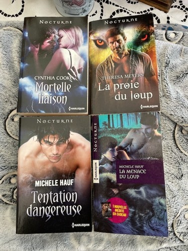 Lot livres harlequin - 4,