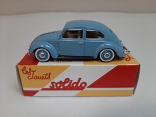 Voiture VW COCCINELLE 1950 bleue - Hachette SOLIDO