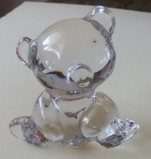 OURSON VÉRITABLE CRISTAL AU