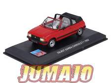 SIM10 Voiture 1/43 IXO Altaya SIMCA : TALBOT Samba cabriolet 1983