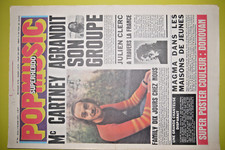 Superhebdo pop music N° 94 , 1972 , Mc cartney , magma , donavan , clerc