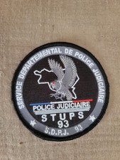 Écusson police nationale SDPJ 93 Groupe stups