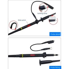 Sonde oscilloscope robuste P7300 X1X10 300 MHz avec capacité réglable