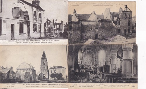 Lot old postcards cards - of,