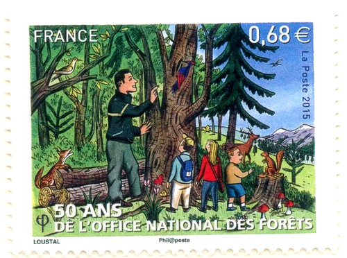 Timbre france 2015 - france, n°