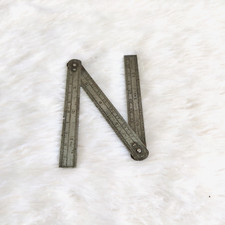 1950 Vintage Acier Mesures