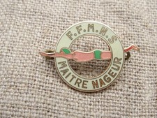 Insigne broche émaillée Fédération Française des Maitres Nageurs Sauveteurs