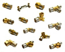 Raccords Presse Alliage Aluminium Pressfitting Dvgw Tuyau Composite Multicouche