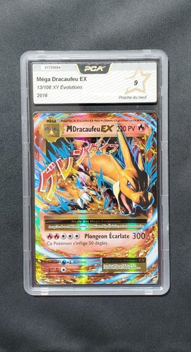 Carte pokémon méga - méga, dracaufeu
