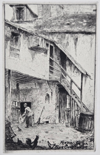 Eau forte originale 1913