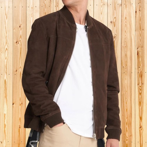 Leather junction veste homme - veste,