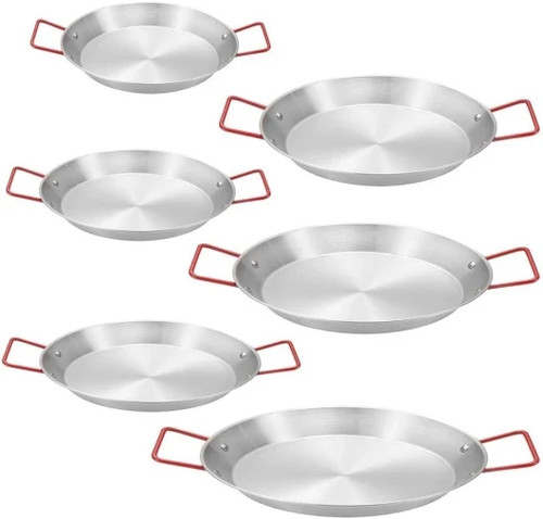 Poêle paella acier - poêle,
