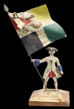 Porte-étendard 26 ème ROYAL des VAISSEAUX  Bernard VANOT 1950  / soldier  soldat