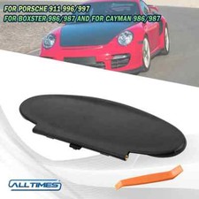 Couvercle de miroir de courtoisie noir pour Porsche 911, 996, 997, 1pc