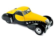 Peugeot 302 Darl'Mat Coupé 1937 Noir Jaune, 1:18 NOREV