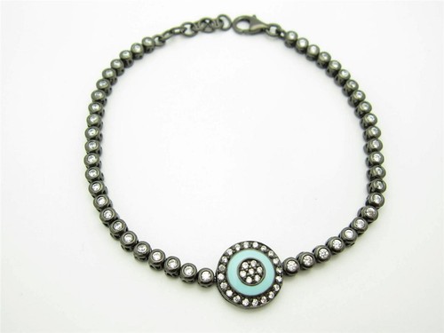18kt noir argent massif - noir,
