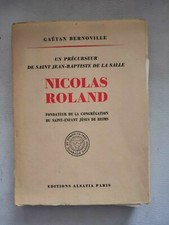 LIVRE NICOLAS ROLAND UN