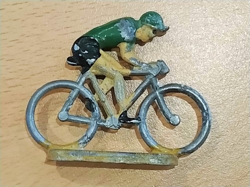 Figurine vintage cycliste - figurine, tour