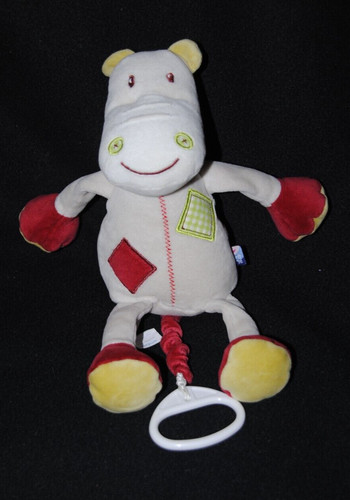 Peluche doudou hippopotame